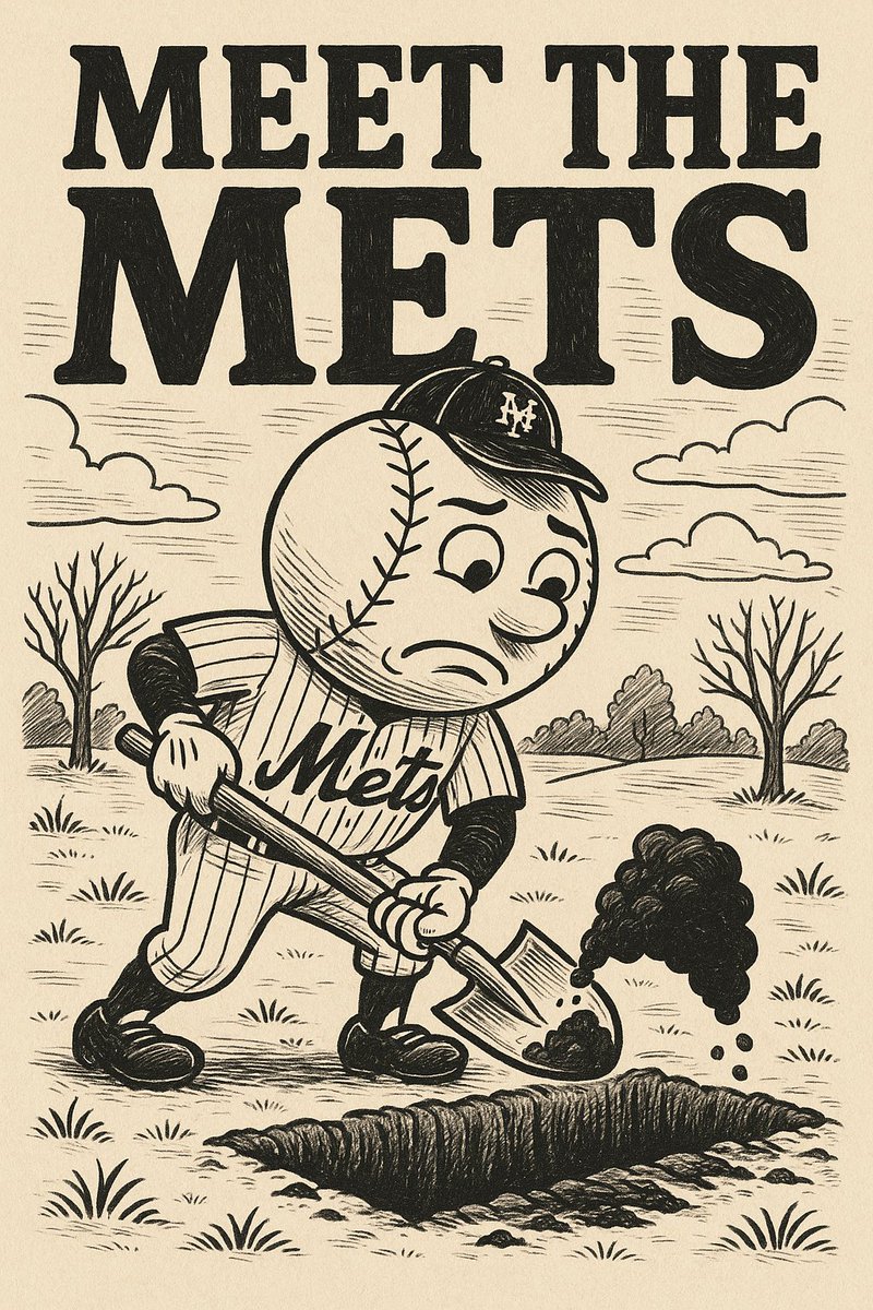 craig__cooley's tweet image. • Mets blow a 6–0 lead, give up NINE in the 4th, lose 11–6
• 12 losses in 14 games. 2–9 in August
• Bullpen ERA over 7.00 this month
• Still in the last WC spot… for now
= Not a slump. It’s a collapse in real time. #LGM #Mets