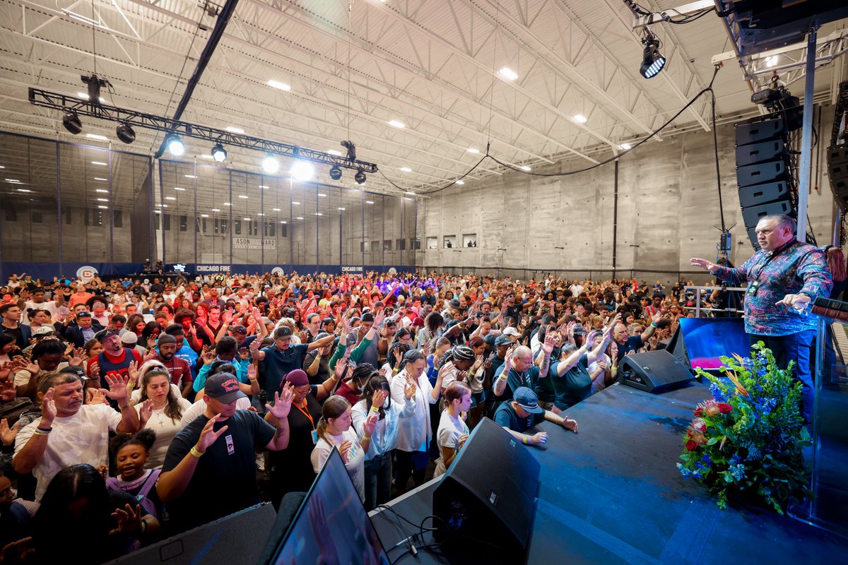 Epic opening night in Chicago Week 2 
New Venue - West Side Chicago
Good News Chicago
Chicago Ablaze Extended 
Fire fell - Altar filled - many touched and mobilized!