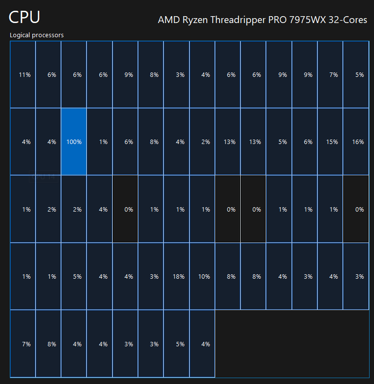 When you're importing a Nanite Foliage Assembly and it hits the single threaded part #GameDev #UnrealEngine #UE5