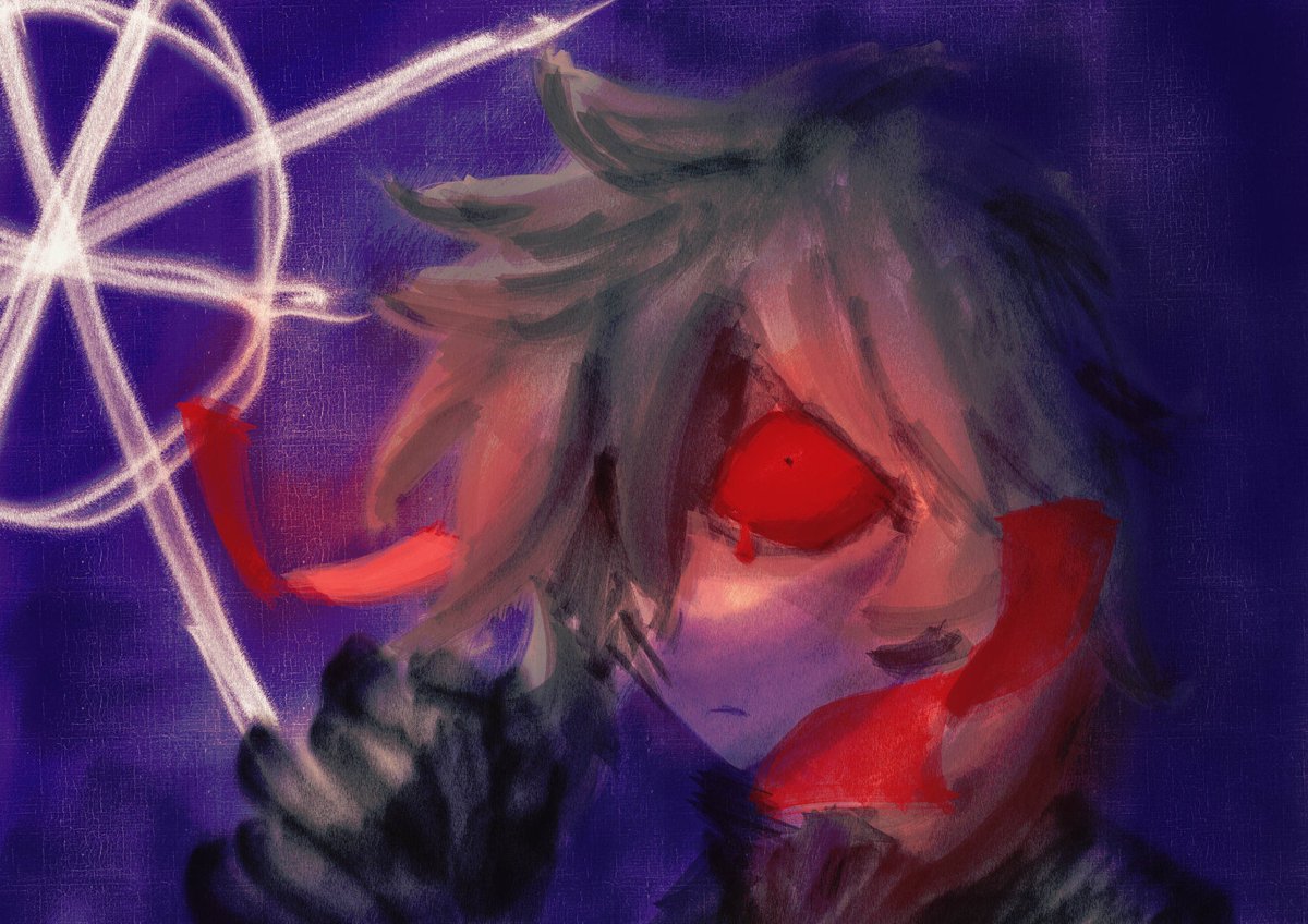 연교로 그린 지인자캐