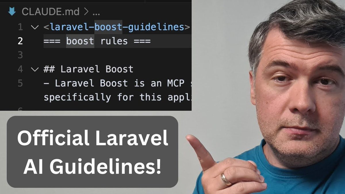 PovilasKorop's tweet image. My new video: just hours after the official release!

Laravel Boost: First Test with Real AI Prompt
youtube.com/watch?v=iJkWQw…