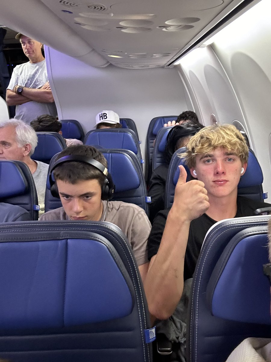 Everyone is on board - next stop is boston !