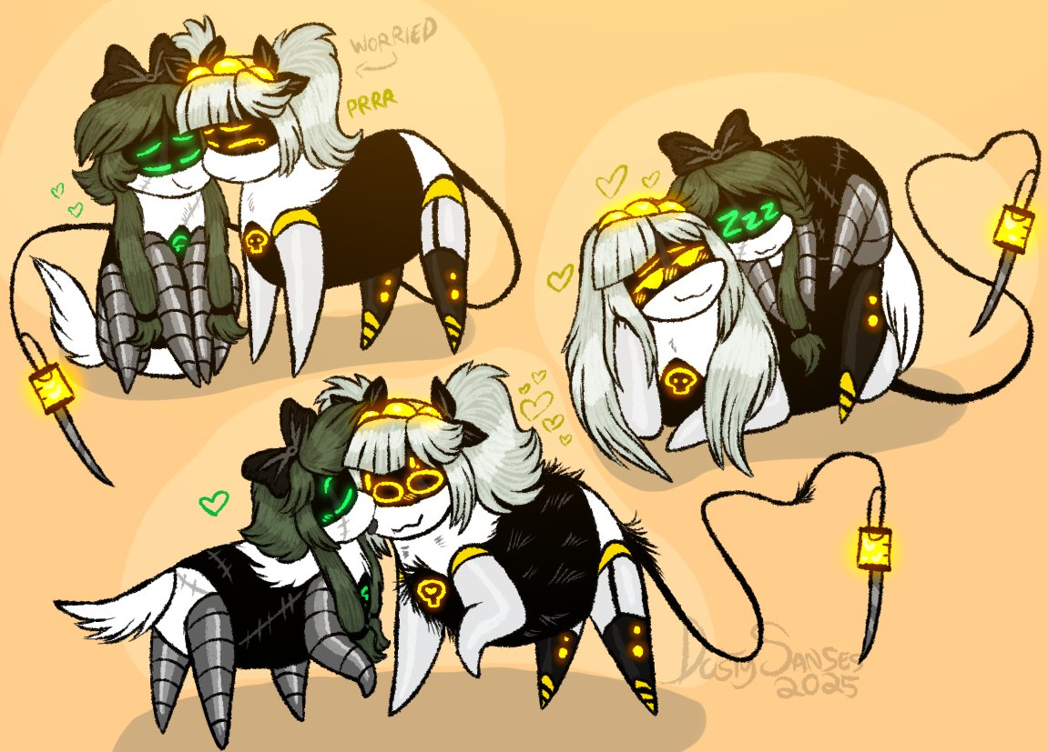 Commission for kylelily123abc4

J is an extremely passionate and concerned Loaf, the way she shows this with Tessa is indeed beautifully cute
#murderdrones #jessa #J #Tessa #loafs
