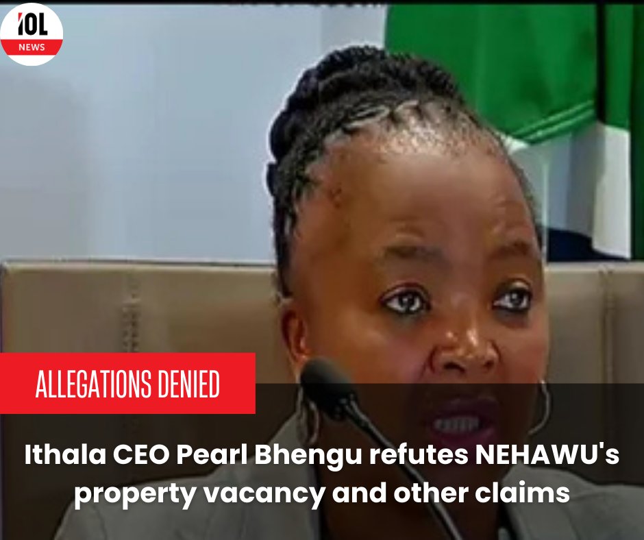 IOL's tweet photo. Ithala CEO rejects NEHAWU’s claim of a 40% vacancy rate in the industrial estate portfolio, citing a much lower figure and growing demand.
#Ithala #PearlBhengu #NEHAWU #VacancyRate #IndustrialEstates #KZNNews
Read on https://t.co/T4WekVSUzG https://t.co/S0ivyqcExa