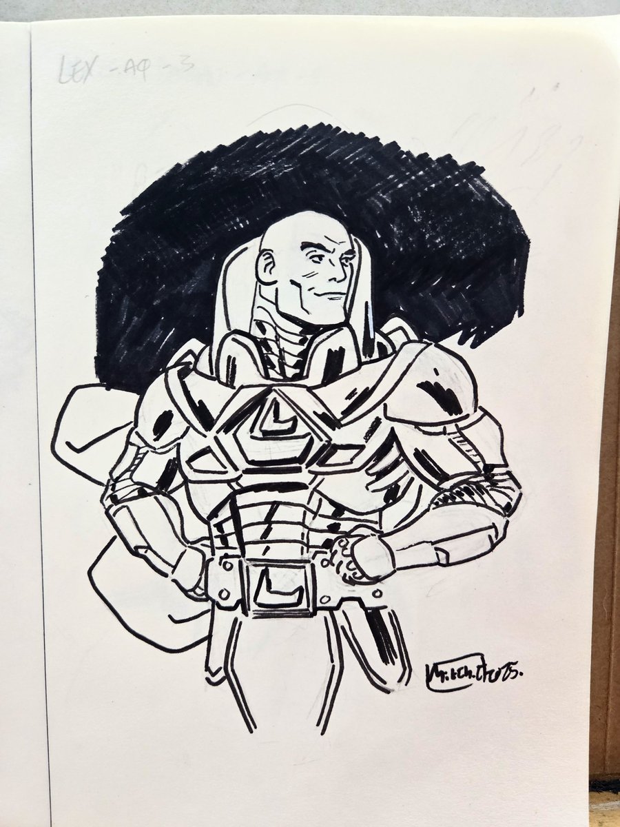 illustration_mc's tweet photo. Lex battle armor

#lexluthor #superman #dccomics #jamesgunnsuperman #drawingcomics #comicbookart https://t.co/mfbLRZYwfY