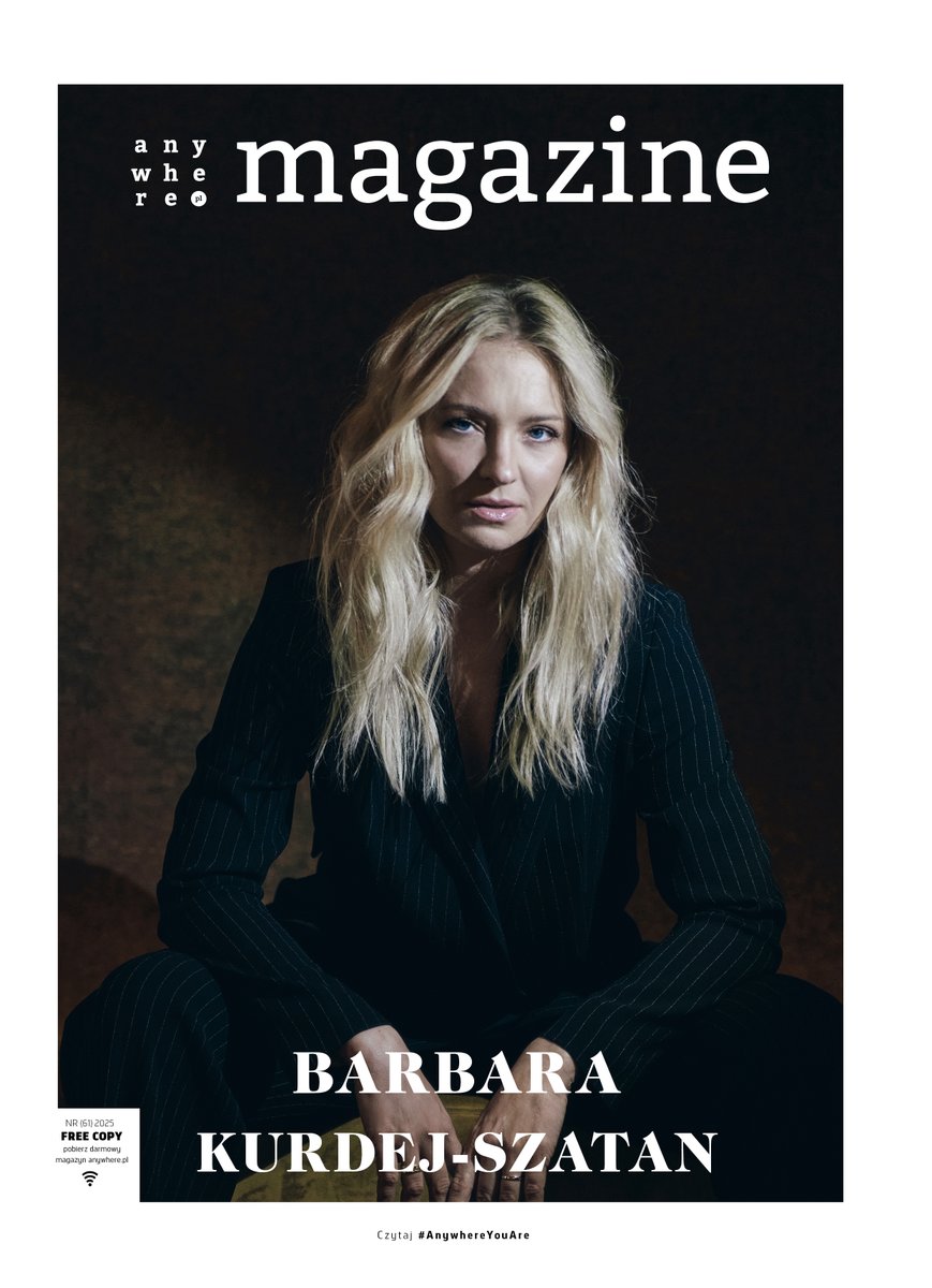#AnywhereIssue
Być może trochę tajemniczo wygląda to zdjęcie 🫣 ale to Barbara Kurdej-Szatan, która w szczerej rozmowie opowiedziała nam o swoim podejściu do wyglądu i kompleksów 🔗 anywhere.pl/?p=127556 

#foto H. Jasińska