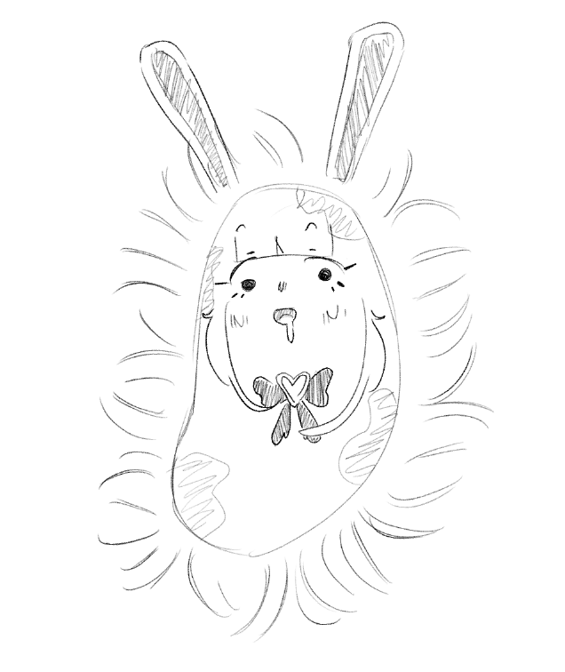 Drew Emi "Bacteriophageous" Buns today :3 #emibrushes