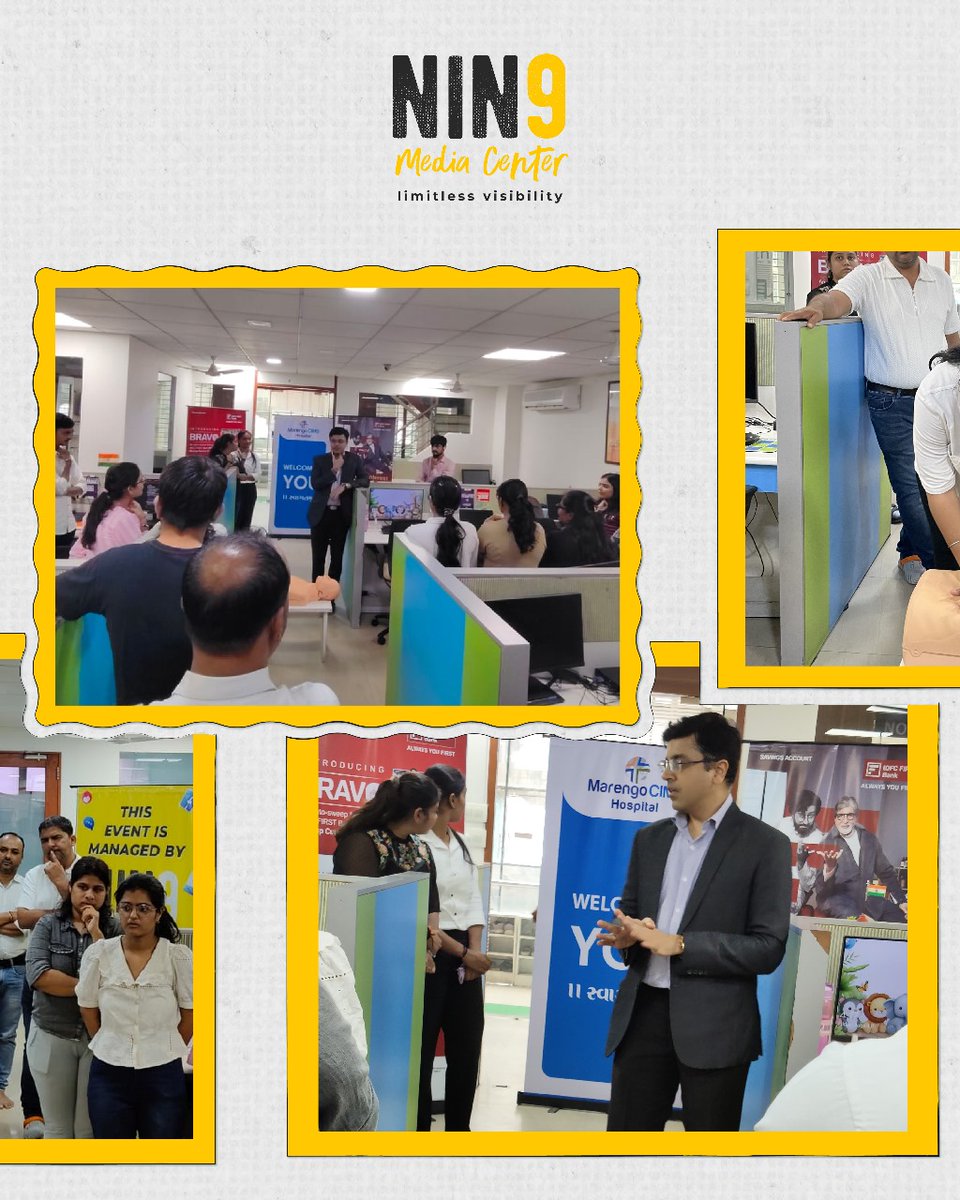 ninemediacenter's tweet photo. Awareness + Preparedness = Saved Lives 🫀✨
We managed a CPR &amp; Health Awareness Event at NicheTech Solutions with Shree Shankhnaad Charitable Trust &amp; Marengo CIMS Hospital, led by Dr. Harshil Mehta.
Skills, knowledge &amp; confidence to act — that’s impact! 💪
#NineMediaCenter #CPRT https://t.co/25U5k0w8JH