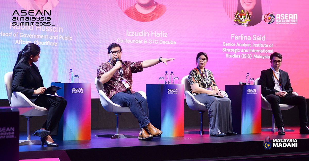 ASEAN AI Malaysia Summit 2025 tweet media