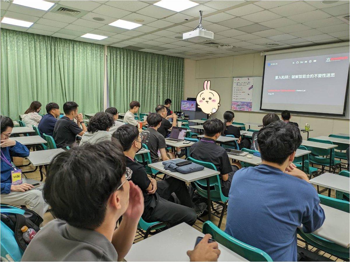 DeFiHackLabs's tweet photo. The white hats had a successful presentation at @coscup 2025.  
DeFiHackLabs also welcomed many new members at this event.  
Stay tuned for upcoming activities,  we'll see you all soon! https://t.co/VUR2ri56KL