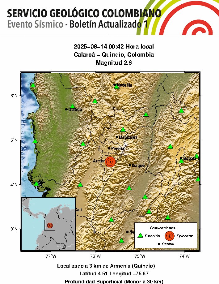 Servicio Geológico Colombiano tweet media