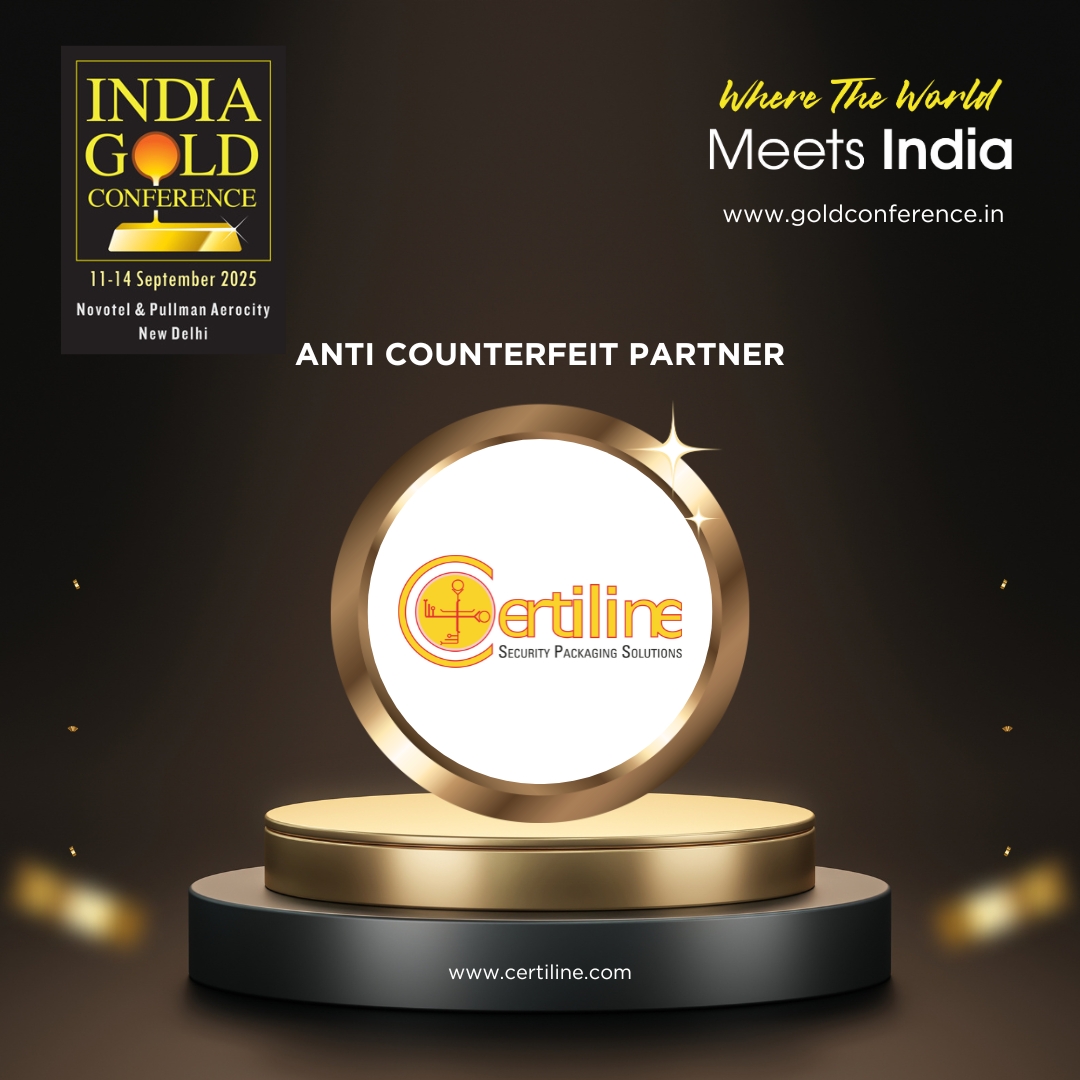 We are thrilled to announce Certiline as our Anti-Counterfeit Partner for the India Gold Conference 2025. 

🗓 11-14 Sept 2025
📍Novotel &amp; Pullman Aerocity, New Delhi

Register now: goldconference.in/tariff.html

For more details, visit goldconference.in

#IGC2025 #Eventell