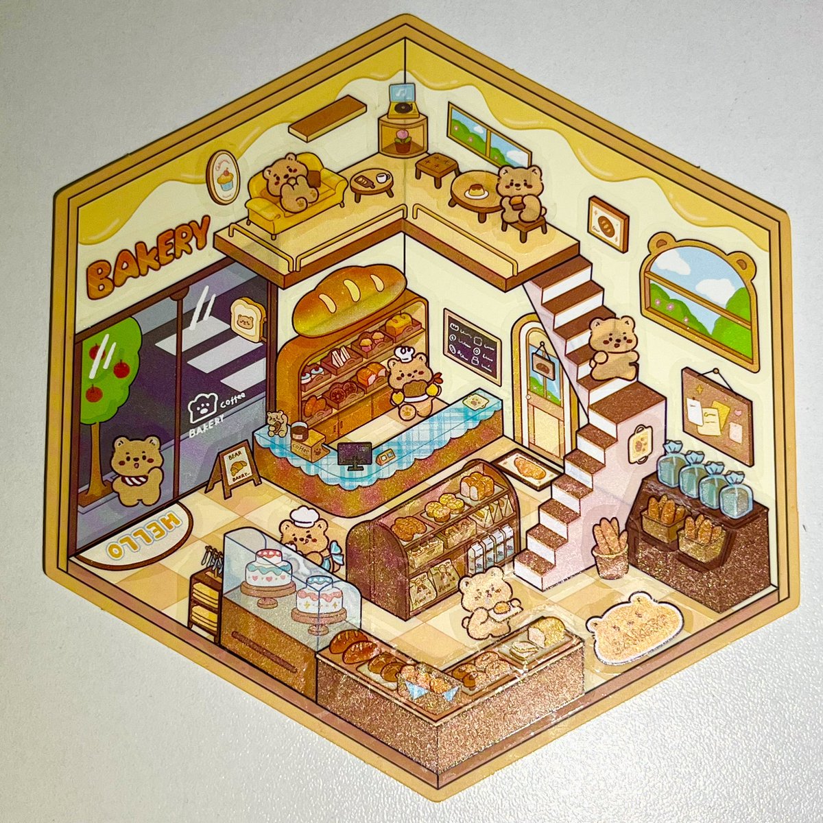 hjustmeee's tweet photo. 5: Bear Bakery 🍞🥯🥖 https://t.co/eN6jUjLdbr
