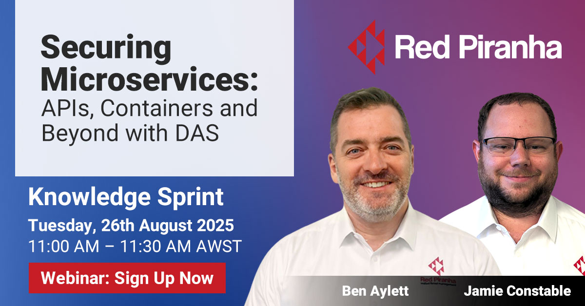 Red Piranha (@redpiranhasec) on Twitter photo Join our upcoming Knowledge Sprint to see how Crystal Eye’s Declarative Authorisation Service (DAS) enforces identity & context-based access at the workload level. Register Today: bit.ly/4mBiODg
#CyberSecurity #InfoSec #CyberTraining #AustCyber #Ausbiz Join our upcoming Knowledge Sprint to see how Crystal Eye’s Declarative Authorisation Service (DAS) enforces identity & context-based access at the workload level. Register Today: bit.ly/4mBiODg
#CyberSecurity #InfoSec #CyberTraining #AustCyber #Ausbiz