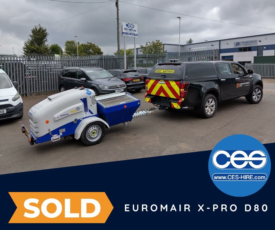 CES Hire (@ces_hire) on Twitter photo One of our ex-hire Euromair X-Pro D80 found a new home with Lining Division! This powerful machine will be put to work by them spraying manholes.
Discover our hire and sales options today.
📞 01494 715472
📩 sales@ces-hire.com
#CESHire #EuromairXProD80 #RenderMachine One of our ex-hire Euromair X-Pro D80 found a new home with Lining Division! This powerful machine will be put to work by them spraying manholes.
Discover our hire and sales options today.
📞 01494 715472
📩 sales@ces-hire.com
#CESHire #EuromairXProD80 #RenderMachine