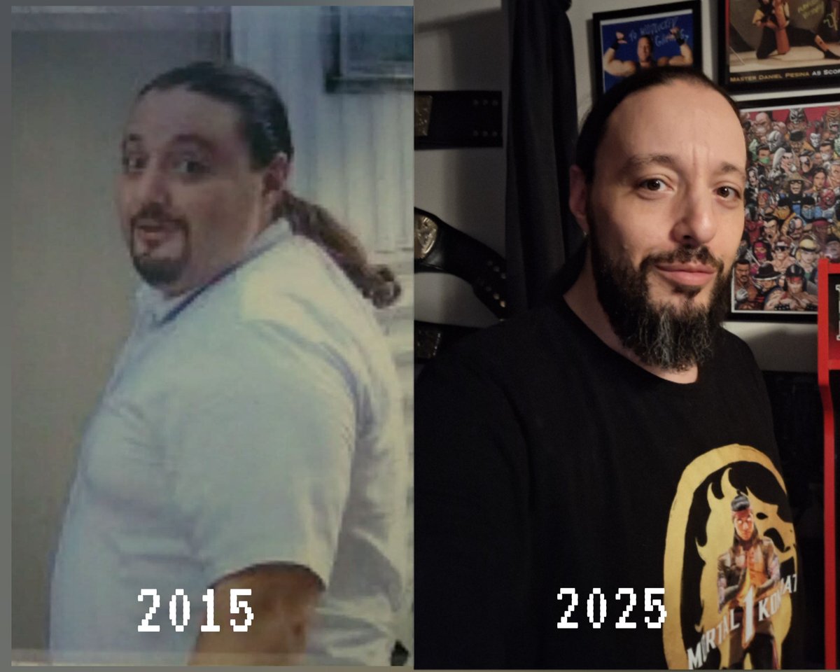 HeadlockdGaming's tweet image. 2015 vs. 2025 💪 #stayfit