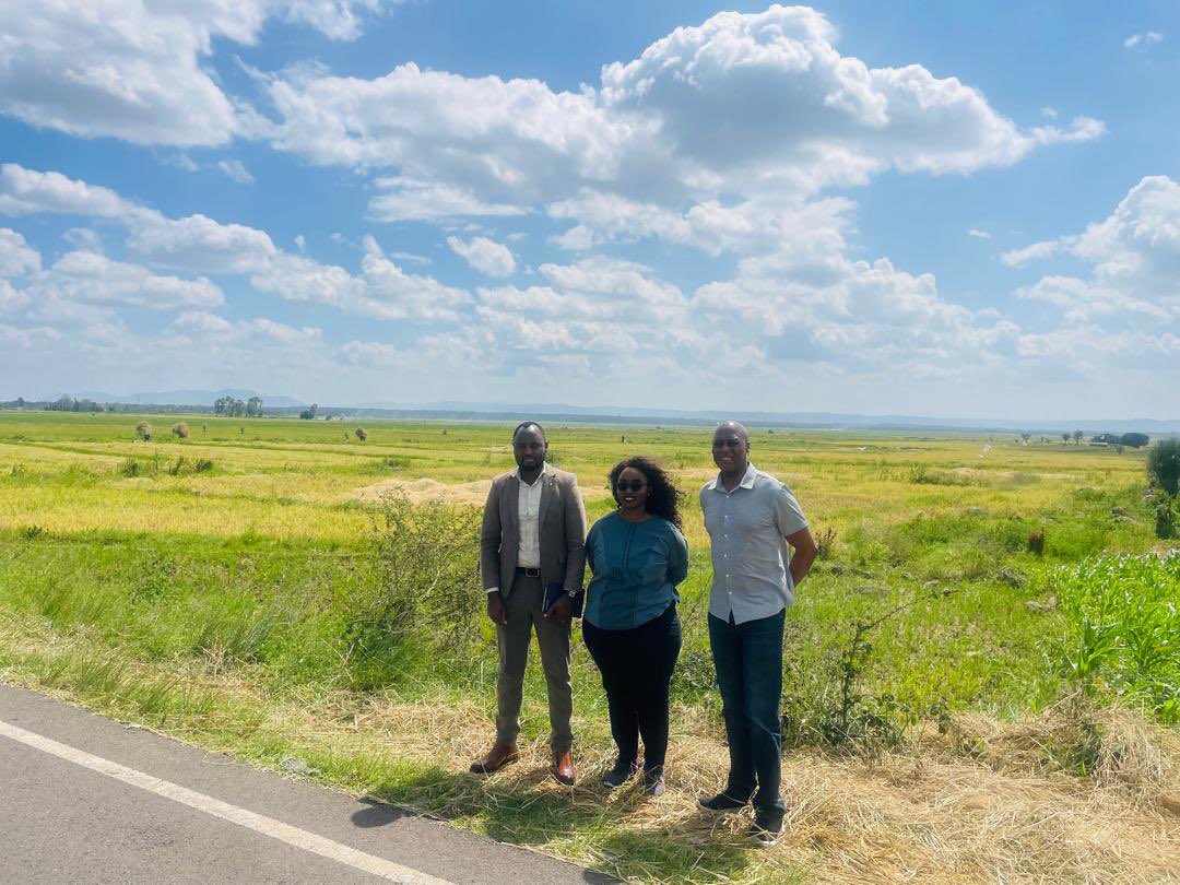 Dronlytics's tweet photo. our team visited the mwea Rice Growers Co-operative Society, the biggest rice farming group in Kenya, to discover how drone tech can improve rice farming. 🌾 https://t.co/0sBu6mRBg0