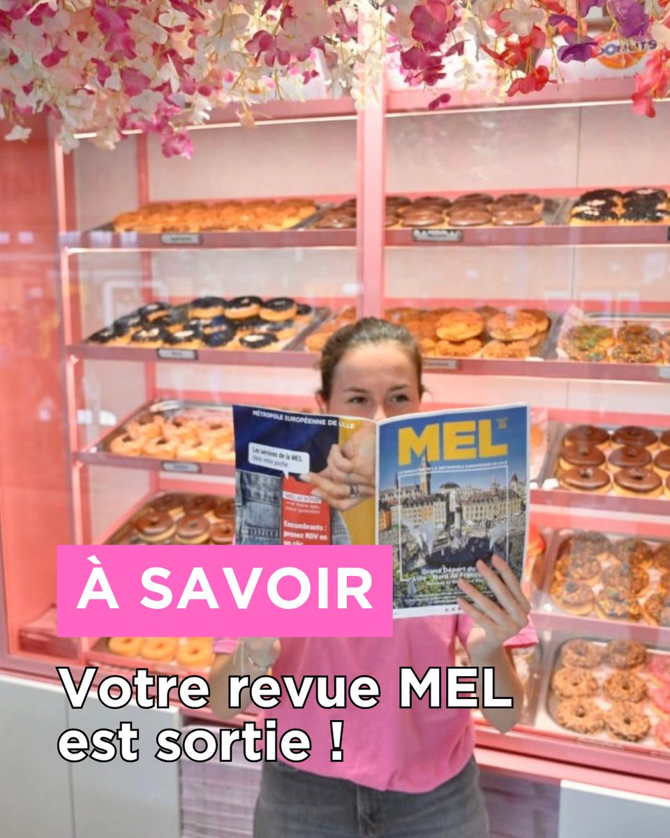 Métropole Européenne de Lille (@metropolelille) on Twitter photo 🫵 La revue MEL n°50, c'est votre lecture de l'été !
👀 Idées de sorties pour l'été, l'actu dans les communes, décisions phares du #ConseilMEL, visite de chantier...
🗞️ À feuilleter ici : lillemetropole.fr/actualites/vot… 🫵 La revue MEL n°50, c'est votre lecture de l'été !
👀 Idées de sorties pour l'été, l'actu dans les communes, décisions phares du #ConseilMEL, visite de chantier...
🗞️ À feuilleter ici : lillemetropole.fr/actualites/vot…