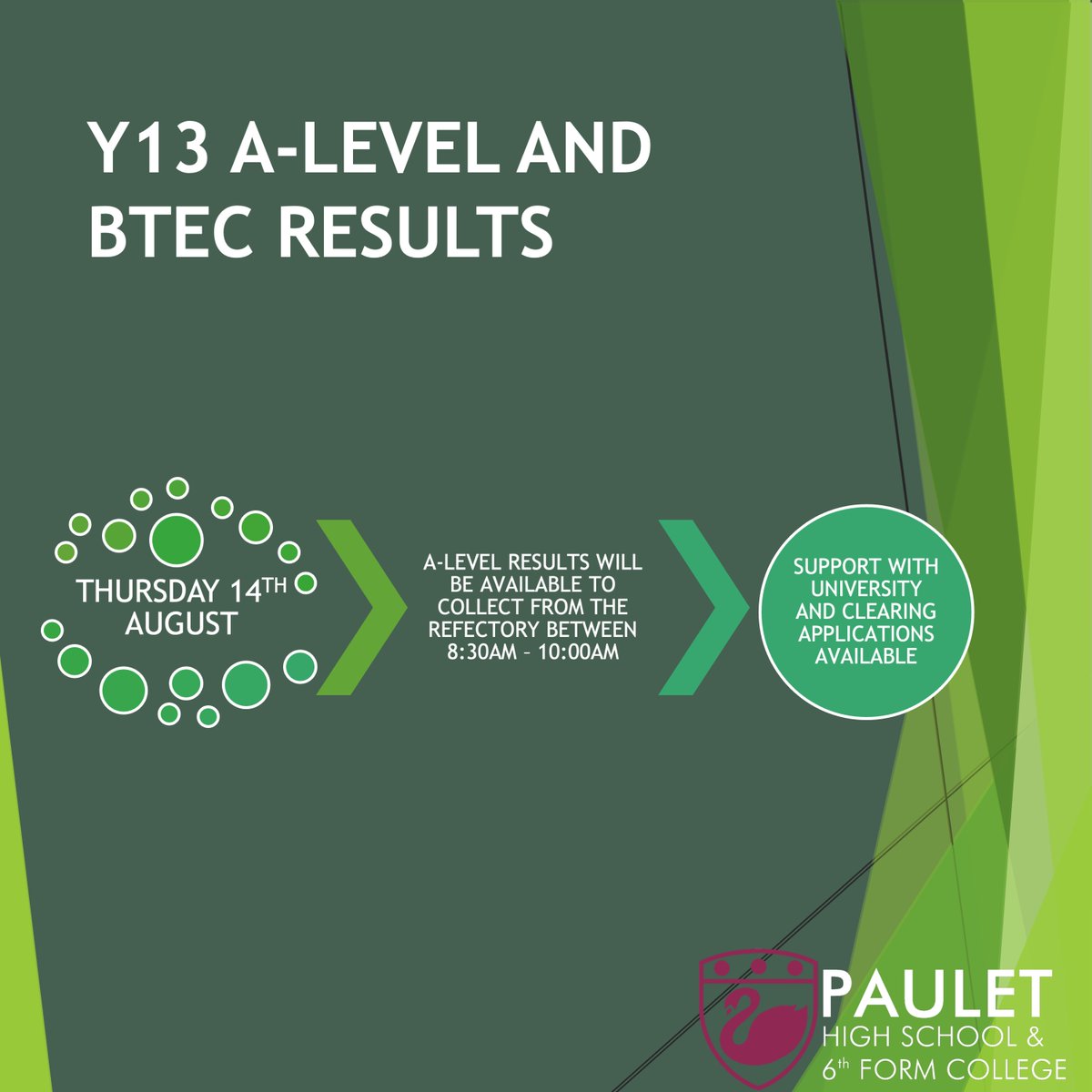 Paulet High School tweet media