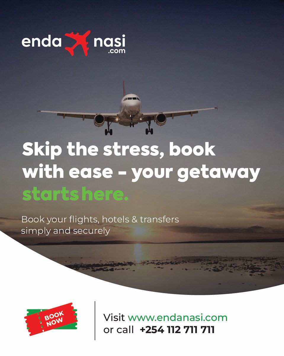 endanasi's tweet photo. 📞 Your holiday is calling… and it wants you to log off 😎

Whether it’s a beach escape or a city break, we’ve got your booking sorted.
Flights + Hotels = Done ✔️

👉 Visit https://t.co/S4j4QBzbkV or call 0112711711

#EndaNasiToTheWorld #JetWithEndaNasi #EndaNasi https://t.co/jmtySJmrzL