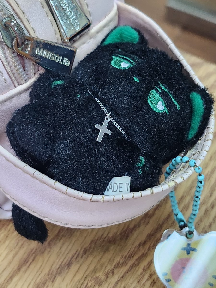 요렇게 생긴 인형.... 주우신분 계시면
연락 기다리겟습니다.. 🥺 저희 어무니
가 좋아하시는 아이돌 인형인데,, 어제
놀러나가셧다가 잃어버리신거같아요.
종로3가 혹은 신설동 추정합니다.. 목
에 십자가 목걸이 하고있는 흑표범
7cm짜리 아가에요.
#RT