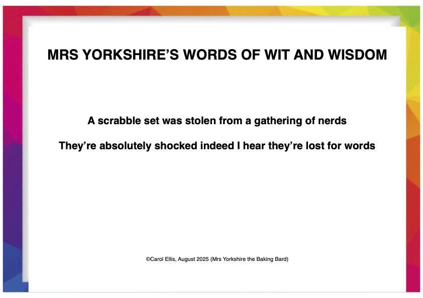YorksBakingBard's tweet image. 🤣🤣🤣 #ScrabbleChallenge #nerds #poetrycommunity #poetrylovers #poetryisnotdead #poetryofx #poetryinmotion #poet #poetsofx #poems #poemsofx #writer #writerscommunity #WritersOfX  #wordsmith #wordplay #puns #joke #jokeoftheday #jokes