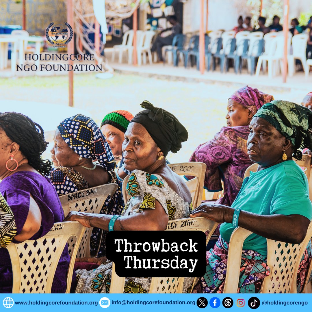 A reminder that every step of the journey is worth celebrating. What's a favorite throwback memory you're cherishing today? 

 #TBT #ThrowbackThursday #HoldingcoreEMPFoundation #Nostalgia #CherishThePast