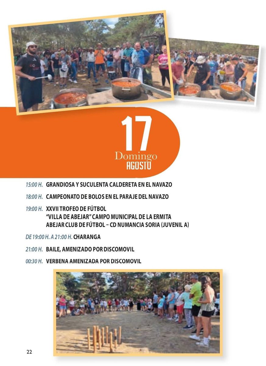 ¡Comienzan las fiestas de Abejar!
