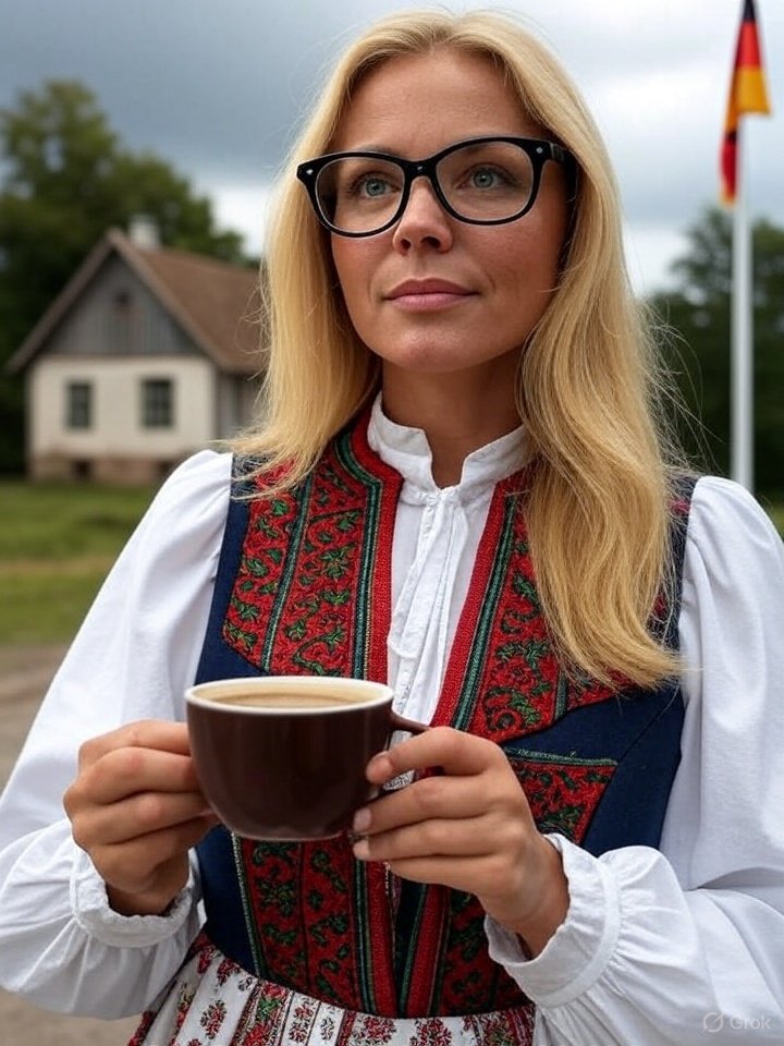 Moin, ich wünsche Euch allen einen wunderschönen ruhigen und entspannten #Dirndldonnerstag mit einem guten Kaffee und schönem Wetter. Der Garten sieht ganz gut aus, die Birnen reifen vor sich hin, die Pflaumen hadern etwas mit den Staren + das Kartoffellaub wird auch schon welk.