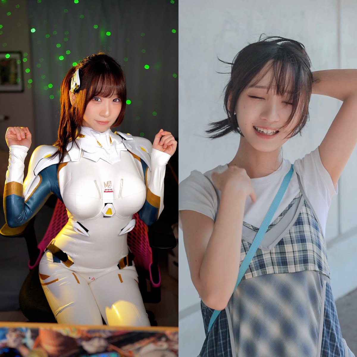 伊織もえ⇨表・可愛い
伊織もえ⇨裏・ラバースーツ
どっちも伊織もえ…深い…