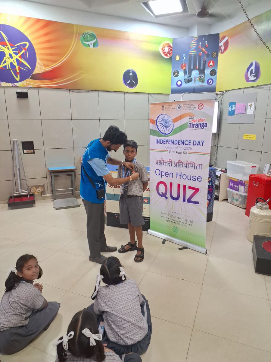 🇮🇳 हर घर तिरंगा अभियान 🇮🇳

नेहरू विज्ञान केंद्र, मुंबई में 2 अगस्त से 15 अगस्त तक हर घर तिरंगा अभियान के अंतर्गत रोचक कार्यक्रम आयोजित किए जा रहे हैं।
देशभक्ति के रंग में रंगने और तिरंगे के गौरव को मनाने के लिए आप सभी आमंत्रित हैं।
<a href="/MinOfCultureGoI/">Ministry of Culture</a> <a href="/ncsmgoi/">National Council of Science Museums-NCSM</a> <a href="/PIB_India/">PIB India</a>