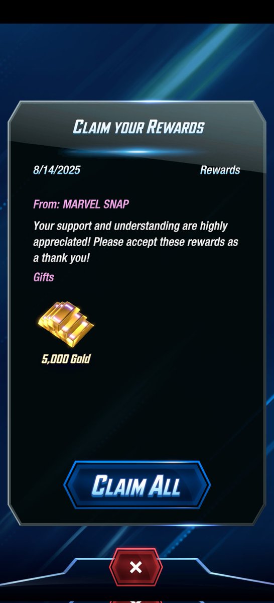 Just got this and nothing added to my gold, any clues about that ?