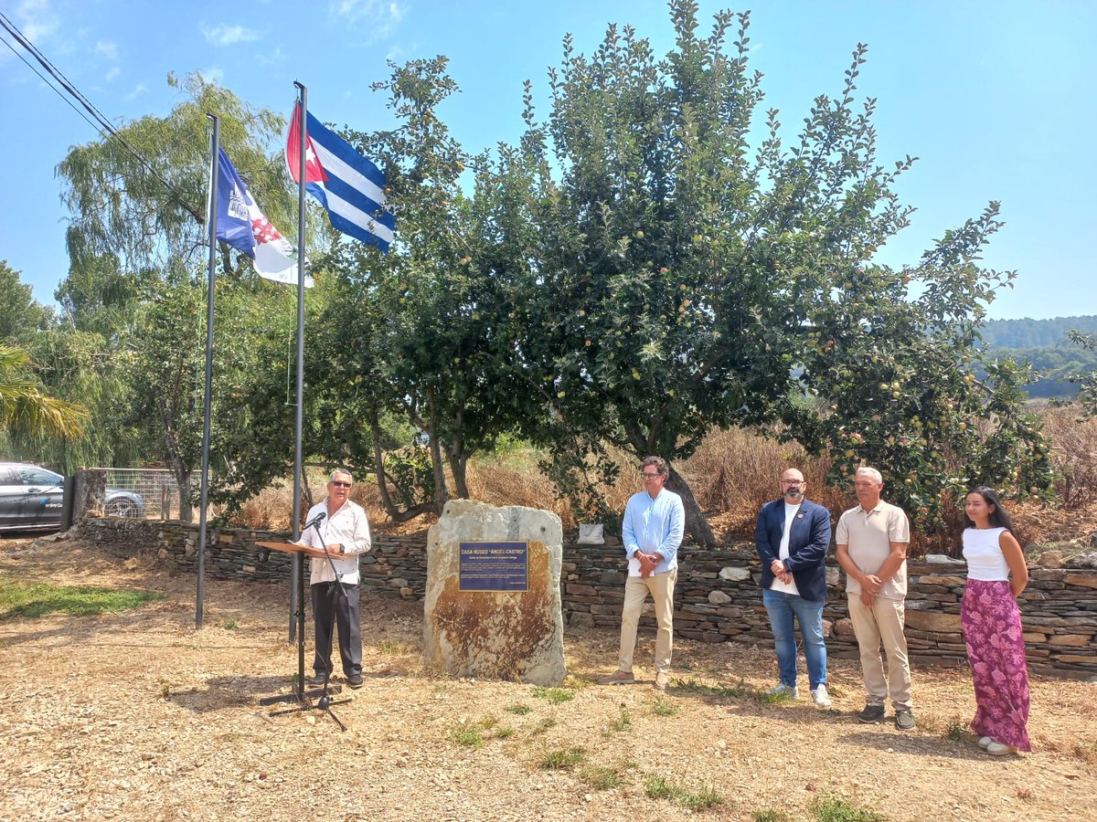 Birán y Láncara simbólicamente unidos en la celebración del Centenario del Natalicio de #Fidel.