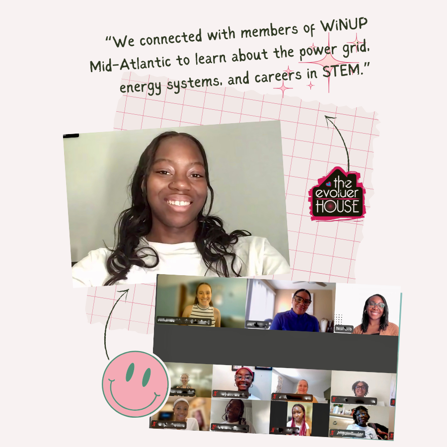 Led by PJM’s Eleanor Mancini, Amanda Martin and Joleen Kim, the presenters broke down how energy flows &amp; highlighted the important role women play in science, technology, engineering, and math. #STEMEducation #evoluergirls