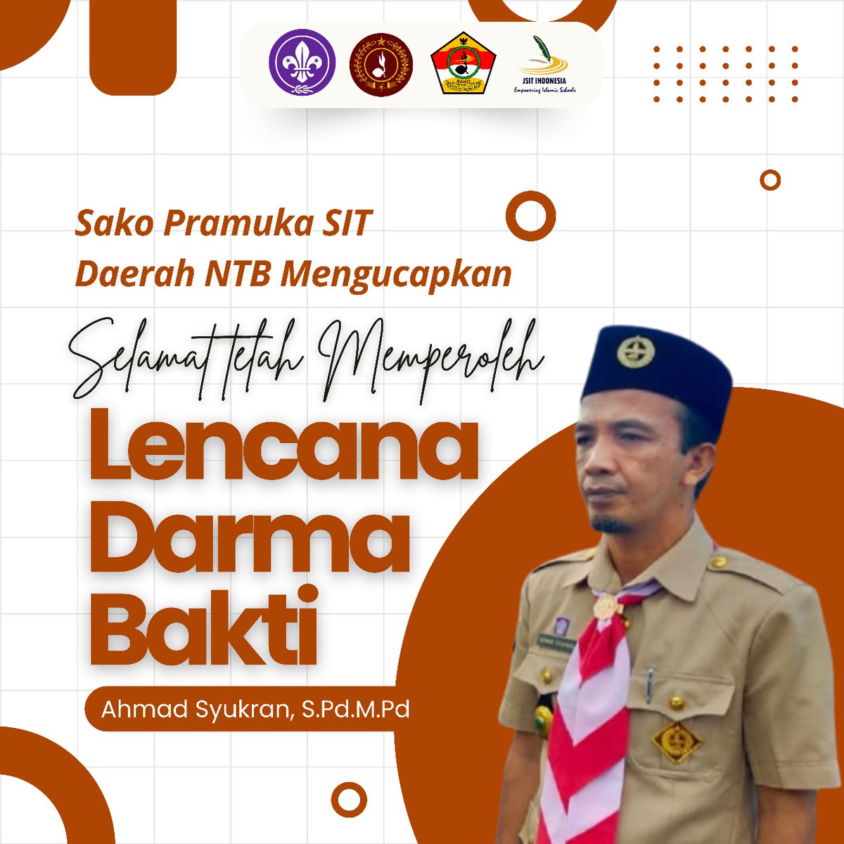 jsitntb's tweet photo. SELAMAT MEMPERINGATI HARI PRAMUKA KE-64
14 AGUSTUS 2025

"Kolaborasi Untuk Membangun Ketahanan Bangsa" https://t.co/jr4Lw8ILAJ