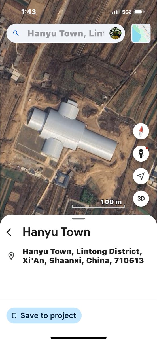 Jon Stewart (@jonstewartil) on Twitter photo 🚨 FACT OR COVER-UP? 🚨
Why is there a massive T-shaped dome in Hanyu Town, China?
Not a church. Not a warehouse.
Locals whisper it’s built over something that fell from the sky.
“Sub signo T, veritas latet…”
👀 What do YOU think this dome is hiding? I DO NOT KNOW, I AM 🚨 FACT OR COVER-UP? 🚨
Why is there a massive T-shaped dome in Hanyu Town, China?
Not a church. Not a warehouse.
Locals whisper it’s built over something that fell from the sky.
“Sub signo T, veritas latet…”
👀 What do YOU think this dome is hiding? I DO NOT KNOW, I AM