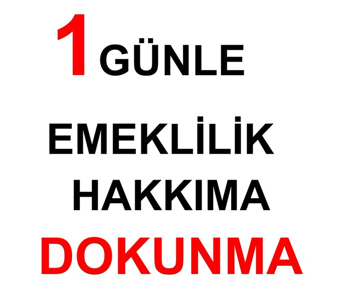 AK Parti’ye soruyoruz 1 güne
17 yıl adaletlimi?
Çözüm istiyoruz.
<a href="/Akparti/">AK Parti</a>
#MağduriyetBitsin
#AdaletinYoluKademe