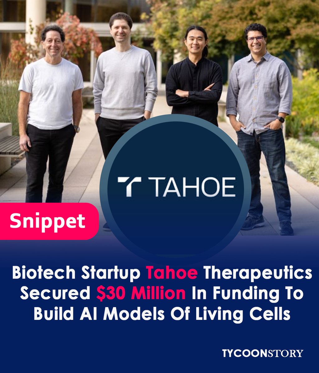 TycoonStoryCo's tweet image. 🚀 Tahoe Therapeutics just launched Tahoe-100M—a groundbreaking AI dataset with 100M datapoints showing how cancer cells react to 1,000+ molecules. 

This is a game-changer for AI drug discovery! 

tycoonstory.com

#aiinbiotech #drugdiscovery #tahoetherapeutics