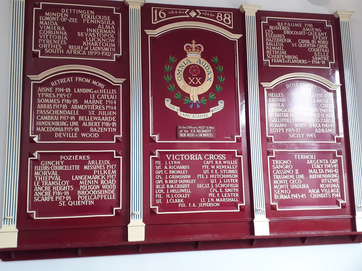 NorthWalesWFA's tweet photo. Our annual branch "away day" saw 17 of us visit the Fusiliers Museum in Bury on 2nd August. We were lucky to witness a drumhead service to commemorate Minden Day. https://t.co/eIXSZfXnD1