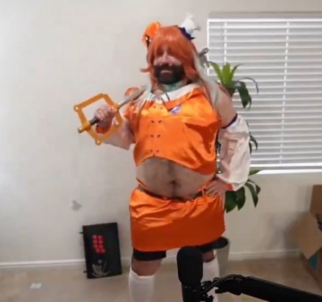 faith_vtch's tweet image. Hi Kiara! I am sorry if this is not allowed, but my husband is a huge fan of yours and he gets nervous about posting his cosplays 🥹 

Thank you for giving him an opportunity to show it off! 

🙏💕

#judgewawa