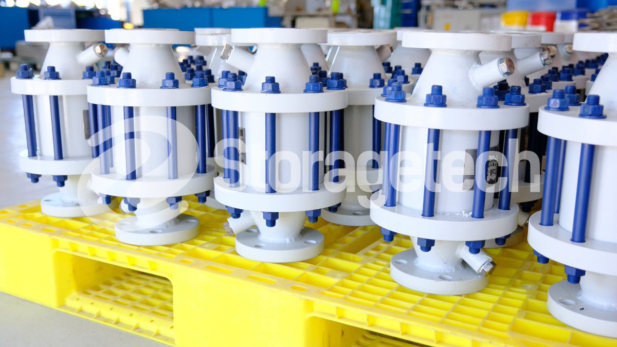 Safety engineered, process perfected.

Storagetech in-line flame arresters are built to protect your process from flame propagation with certified reliability and field-proven performance. Each unit is certified to EN ISO 16852, ATEX approved for use in explosive atmospheres.