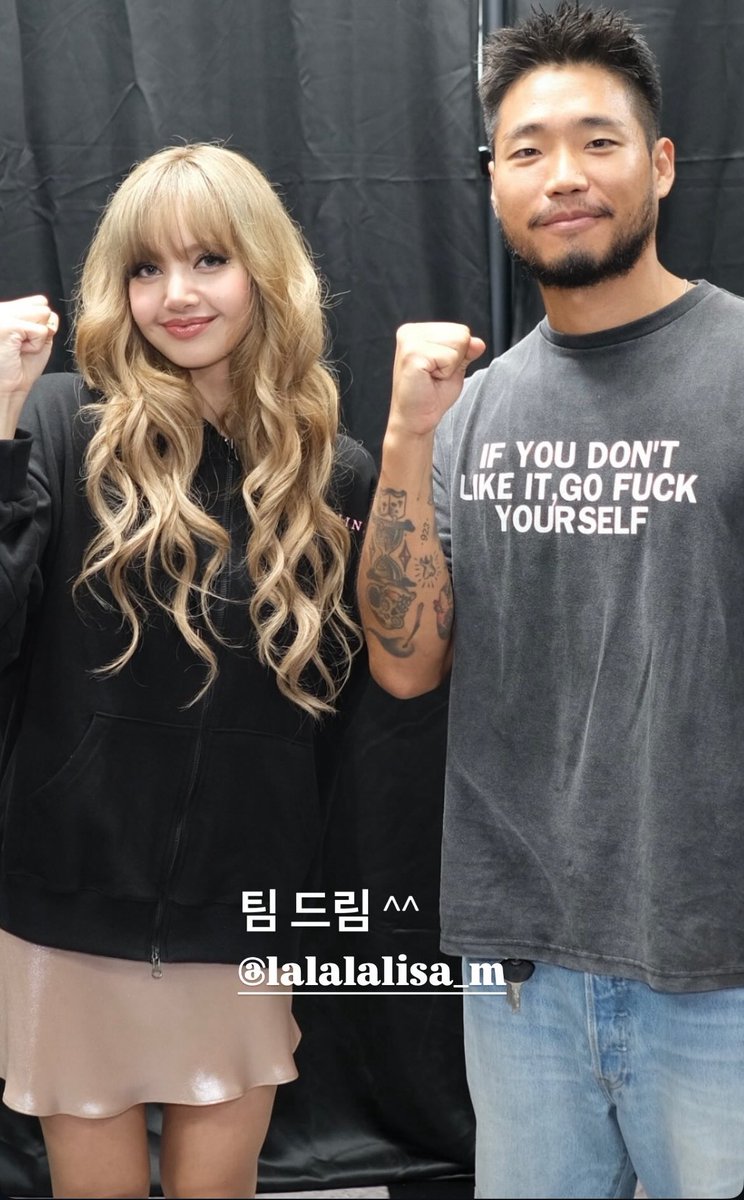 #LISA with Korean Dream (Short Film) Team + Director Ojun Kwon! 

🔗 youtu.be/FMX98ROVRCE?si…

<a href="/wearelloud/">LLOUD</a> 

DREAM FILM OUT NOW
#LISAxDREAM