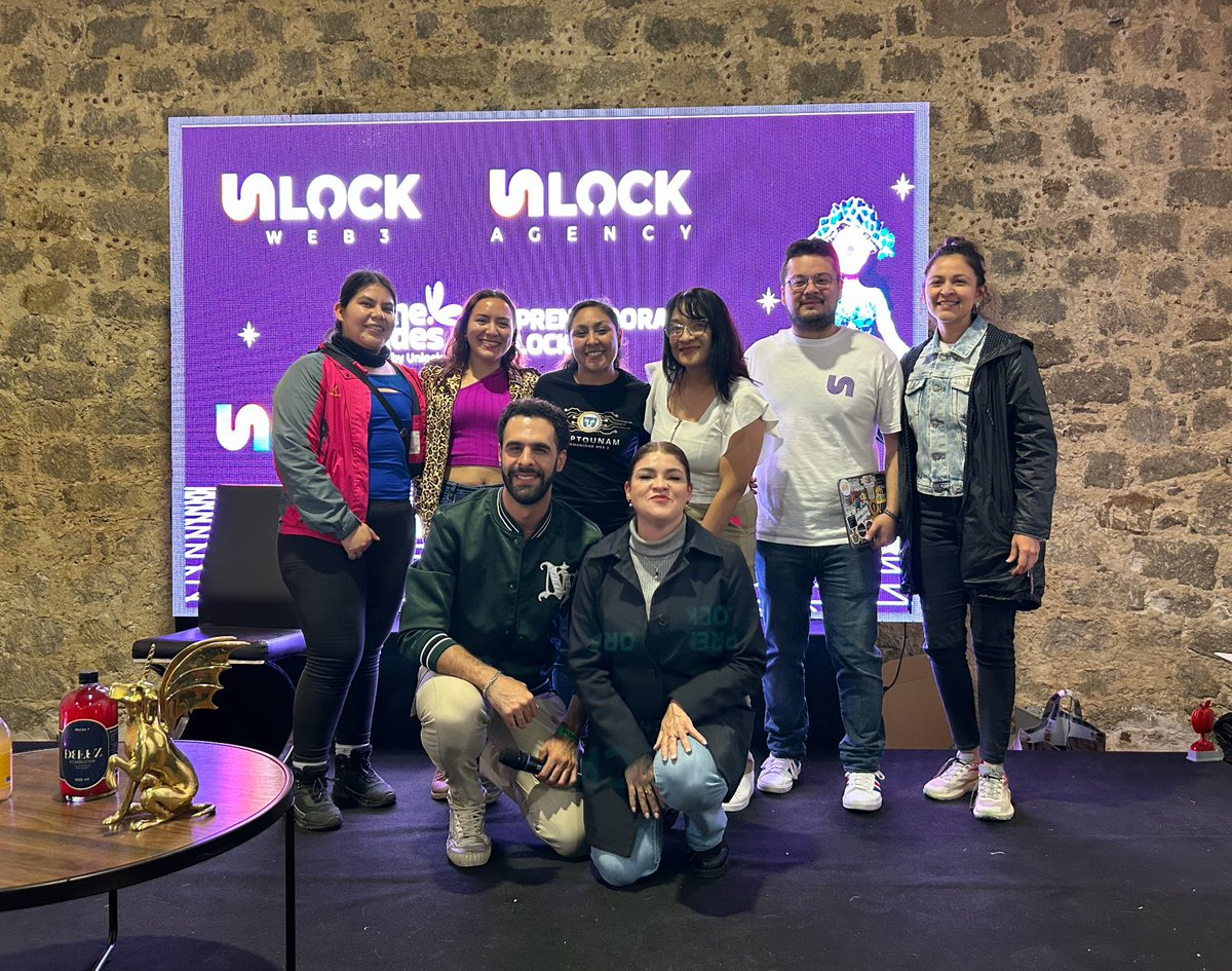 Gracias a @UnlockSummit_io por confiar en nosotros y sumarnos a este proyecto junto a <a href="/anguloweb3/">Ángulo</a> y @HerDaoMexico 🫶🏻
También agradecemos a <a href="/TheBAFNetwork/">BAF</a> , @Stellar_LATAM y <a href="/EFDevcon/">Ethereum Devcon</a> Su aporte y apoyo impulsa la innovación y lleva a los emprendedores al siguiente nivel.