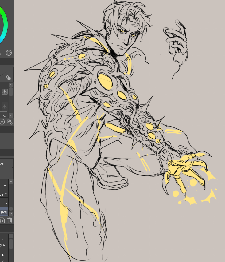 reposting this negative zone gladiator wip because it's all i've got right now