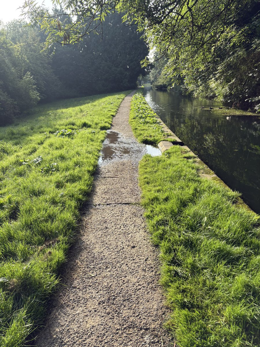 SuzannahNichol's tweet photo. As @thameswater radio adverts &amp; hosepipe bans urge me to save water the ‘overspill’ from the New River (which can be controlled) continues weeks after being reported - wasting gallons of water every day… it is NOT a small amount of water… https://t.co/e0z8V2mK4d