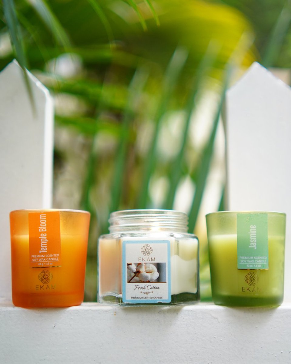 🇮🇳 Saffron for sparks, white for calm, green for balance. 

EKAM candles turn the tricolor into a vibe you can see, feel, and smell. 
Freedom never looked this luxe.

#FeelGoodWithEKAM #IndepedenceDay