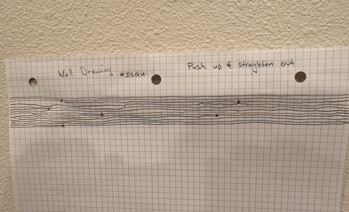 Slem024's tweet image. #walldrawing #isru