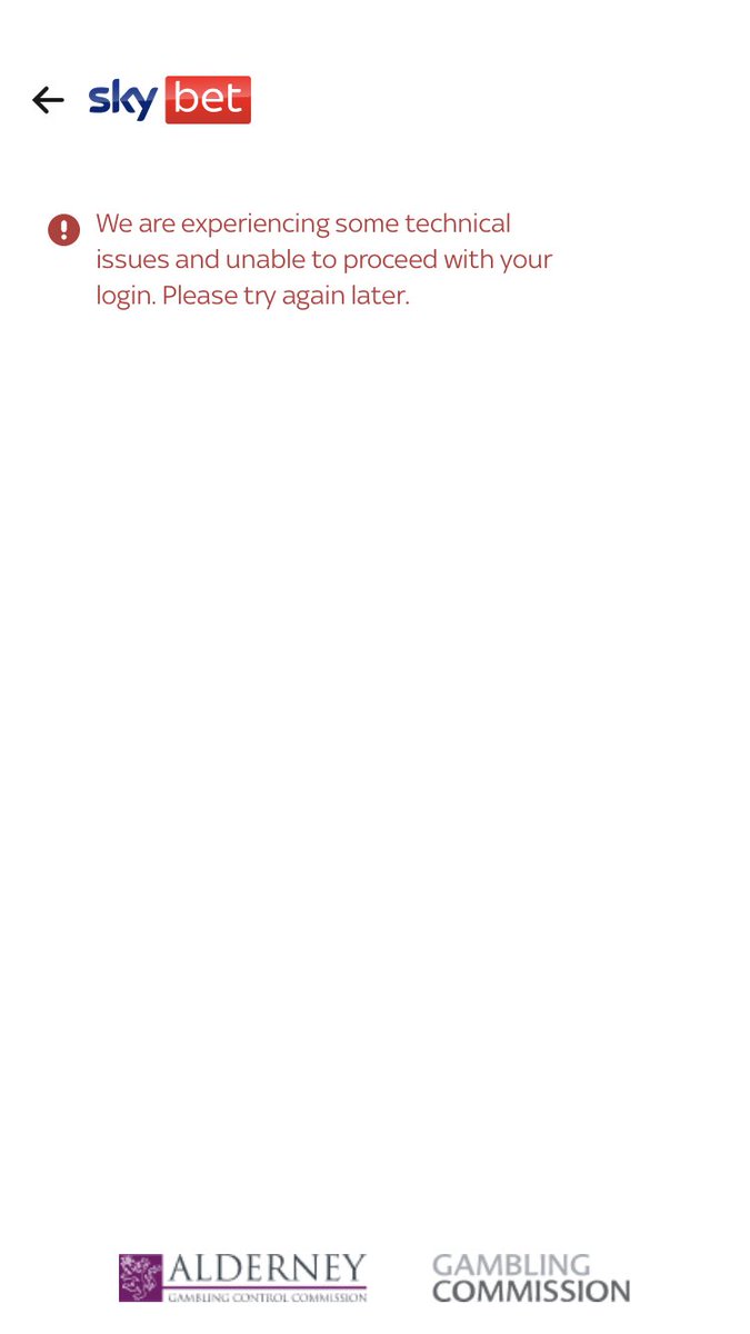gingerdave1969's tweet photo. @Super6 is there something up with the super 6 app just keep getting this for the last 24hrs .?? Ta https://t.co/YkWh5HY6vj