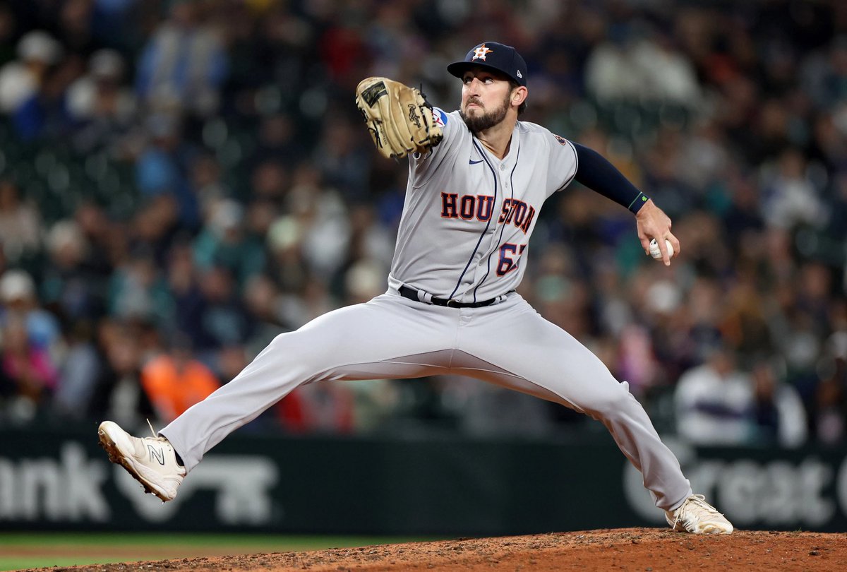 Bennett Sousa is the big surprise for the Astros. Before last night Sousa had a 8.41 ERA in 25 games for the White Sox in 2022 and a 13.50 ERA in 2 games for the Brewers in 2023. He did not pitch in 2024 due to injury. This year for the Astros his ERA is 2.64. Amazing job by the