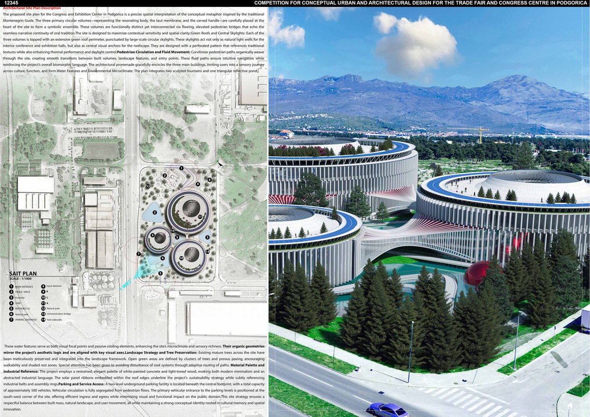 malaijerdi's tweet photo. #CAMBYSESOFFCIE #ABOLFAZL_MALAIJERDI Architectural Concept Statement
“Echoes of the Gusle: A Contemporary Cultural Ensemble for Podgorica” https://t.co/9vV4IVg0Wj